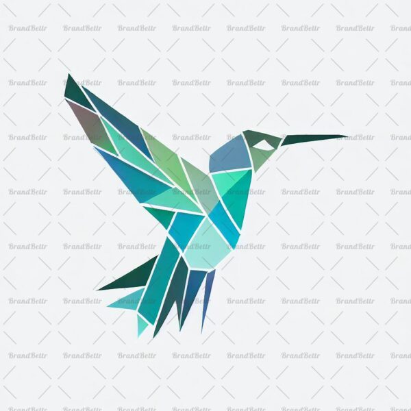 Geometrischer Kolibri